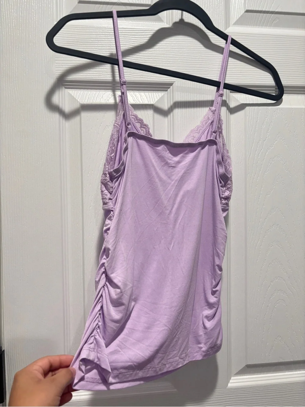 Lilac Lace Cami Tank Top